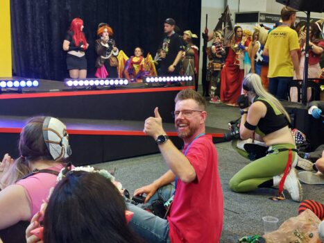 Ash Glover at Comic Con Cape Town 2024