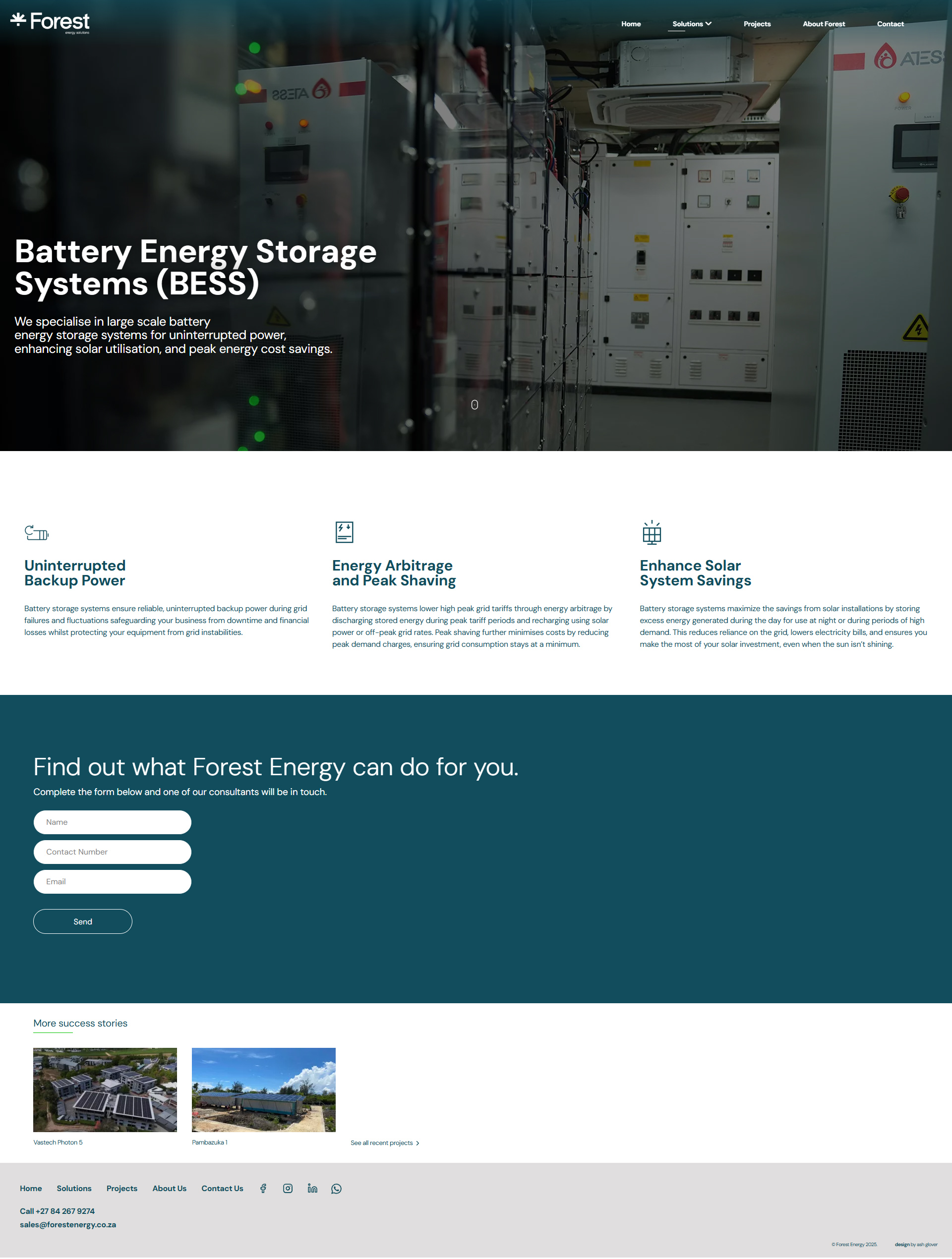 Forest Energy Group Website