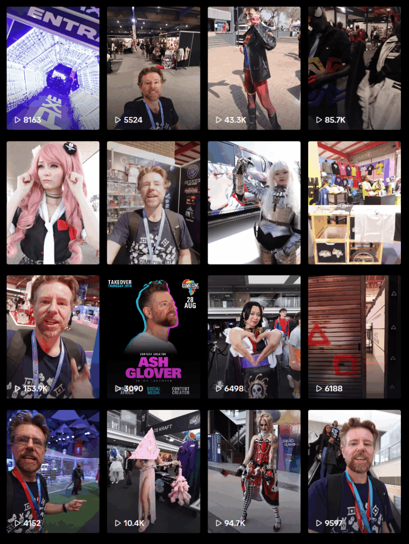 Ash Glover on Tiktok