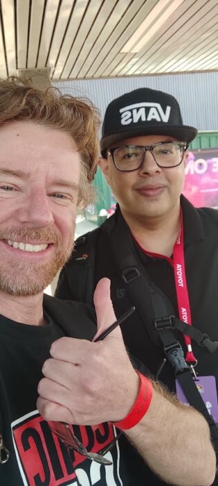 Ash Glover at Comic Con Africa, 2025