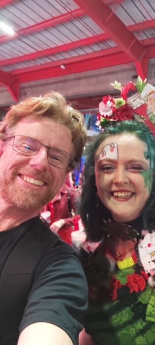 Ash Glover at Comic Con Africa, 2025