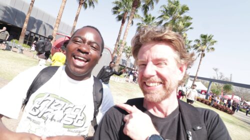 Ash Glover at Comic Con Africa, 2025