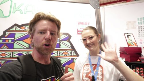 Ash Glover at Comic Con Africa, 2025