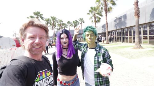 Ash Glover at Comic Con Africa, 2025