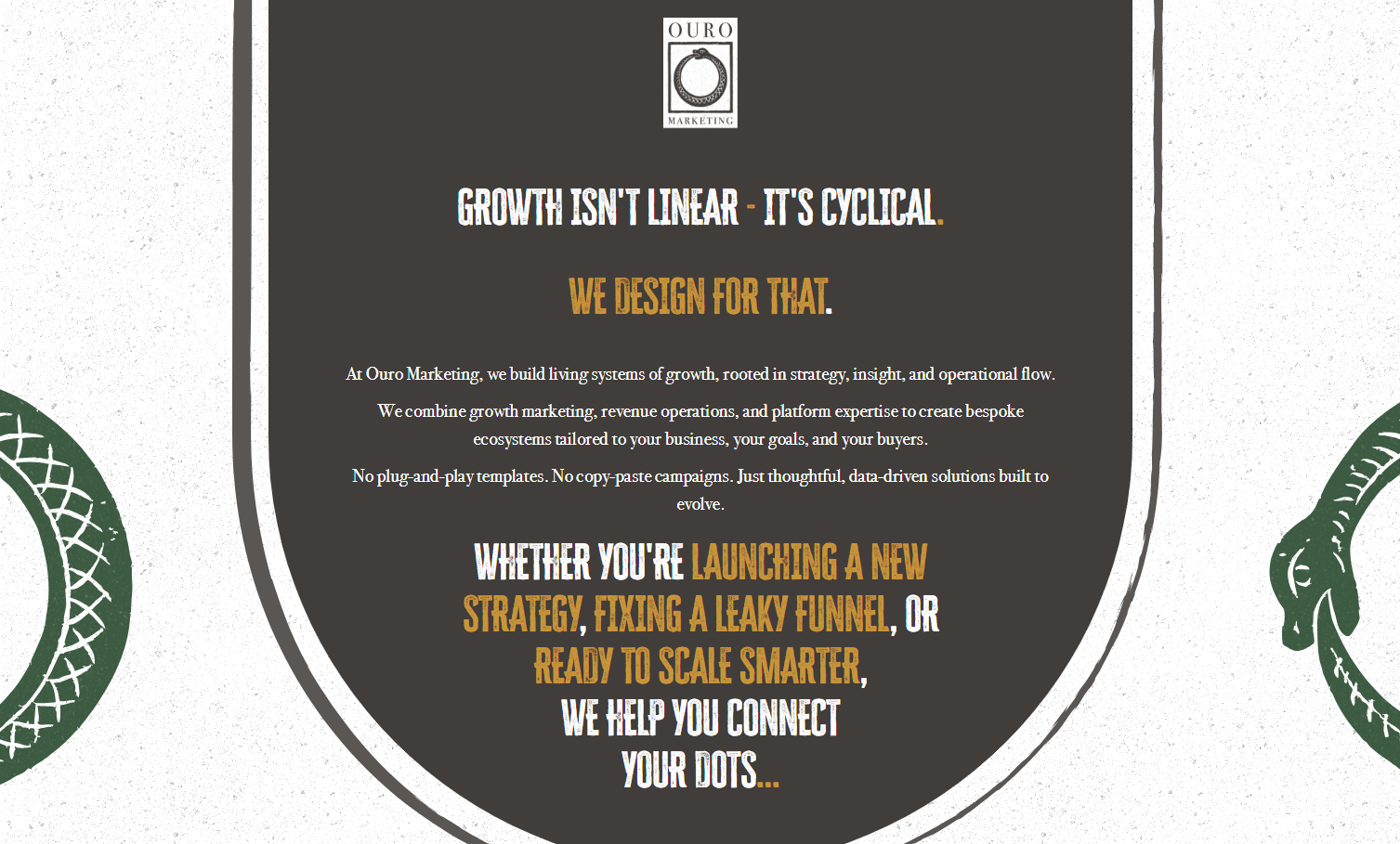 Ouro Marketing Website